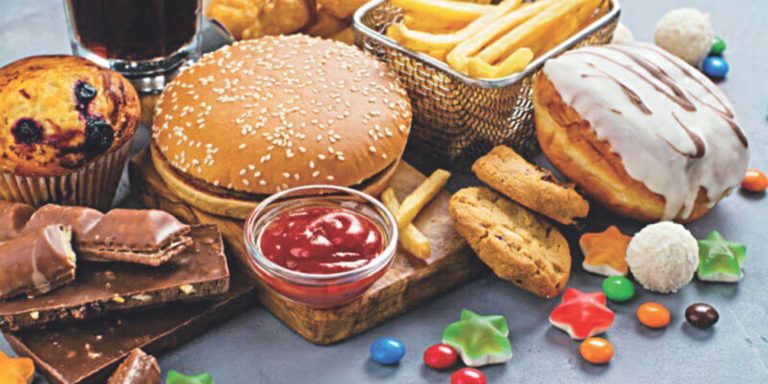 unhealthy diet