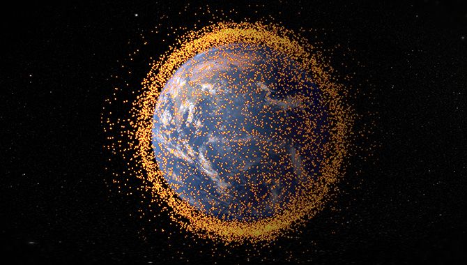 Unidentified Space Debris Nearly Flew Within A Mile Of The ISS! The